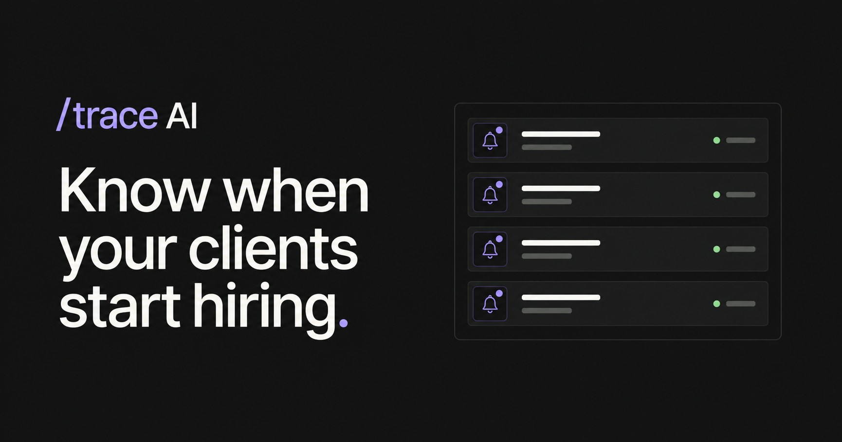 I made a tool that watches company job pages and tells me when they post a job. via email, api, webh